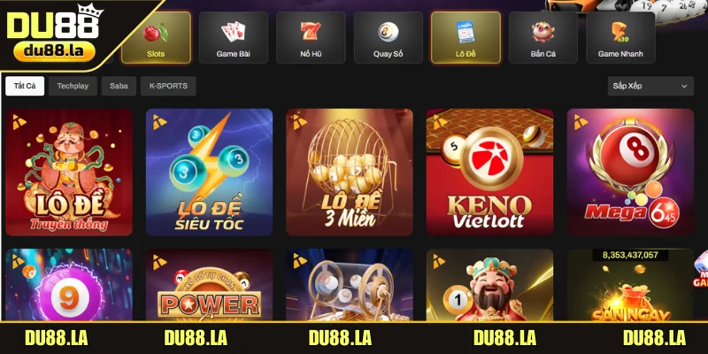 Áp dụng 4 chiến lược cá cược lô đề đơn giản tại DU88