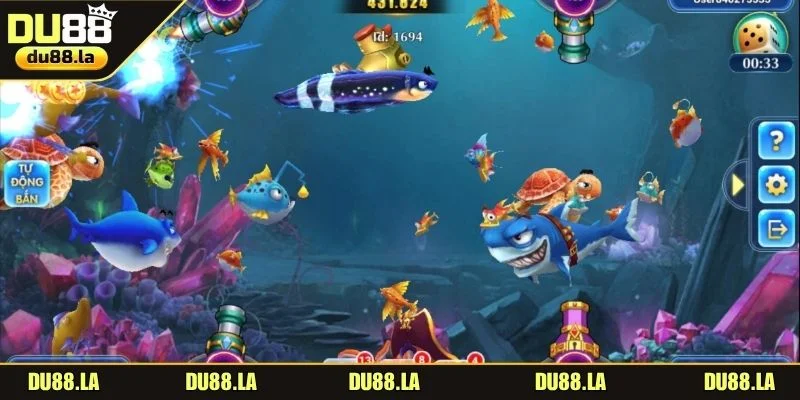 Tham gia ngay top 5 game bắn cá siêu đẳng tại DU88